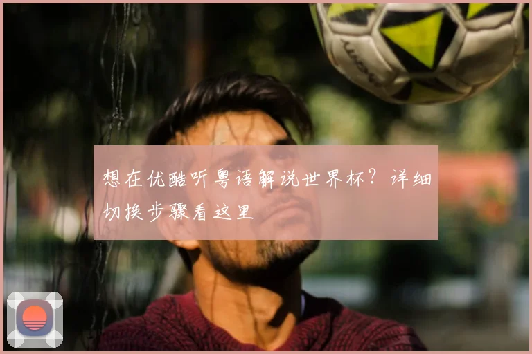想在优酷听粤语解说世界杯？详细切换步骤看这里